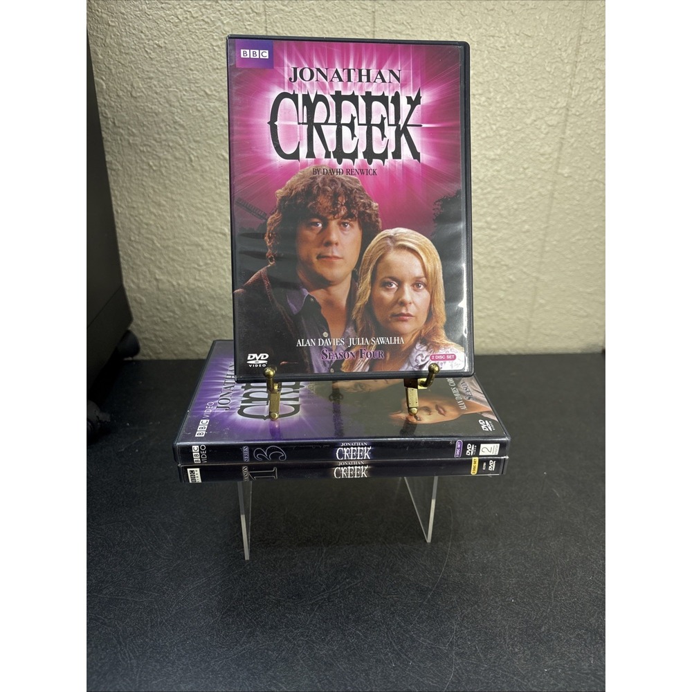 Jonathan Creek~Season 1 and 3 and 4~DVDs